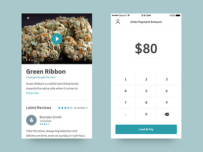 Blazenow menu item app applications blazenow green ios marijuana maryjane mobile payment