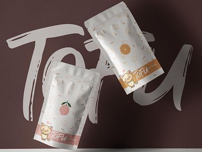 Tofu Packaging Design cat litter package packaging packaging design pouch pouch packaging premium packaging stand up pouch tofu