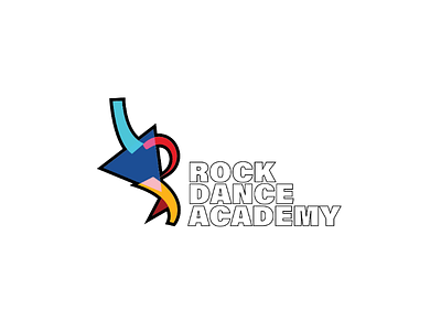 Rock dance academy dance design graphic design garphic logo logo design