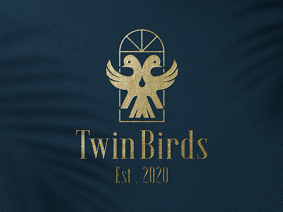 TwinBirds art branding brzdesign cosmetic design logo logodesign