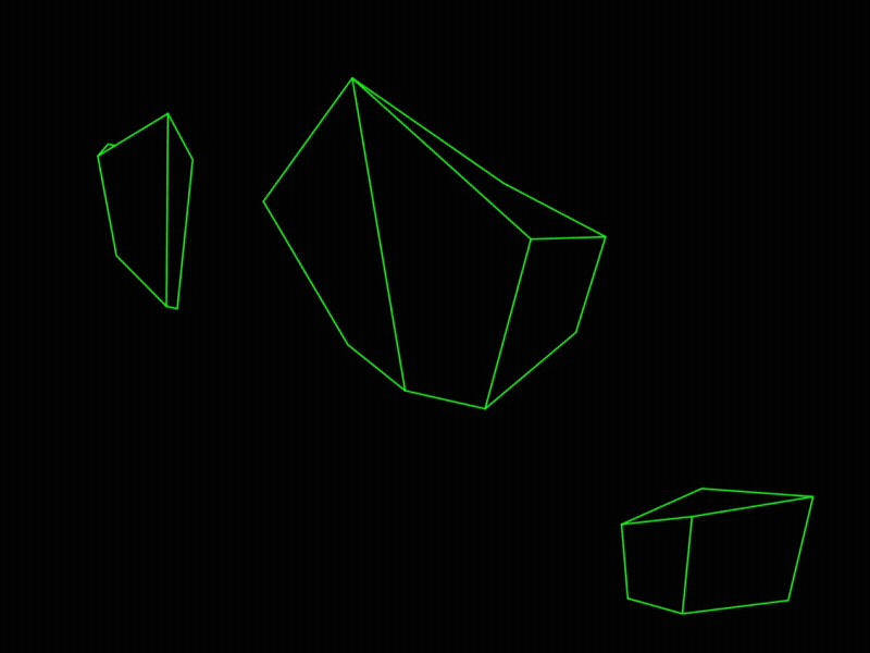 Poligons Project 3d animation black dark design dinamic modern motion typogaphy