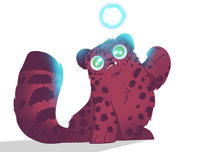 Leopard Cub animal cartoon cat character characterdesign illustration