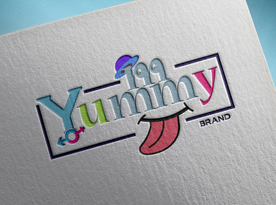 YummmY Brand Logo brand branding clothing freelancer kids logo