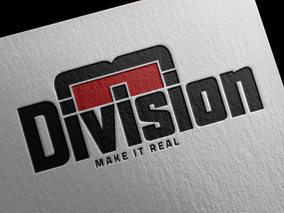 Division Logo Design brand freelancer illustrator logo reality virtual