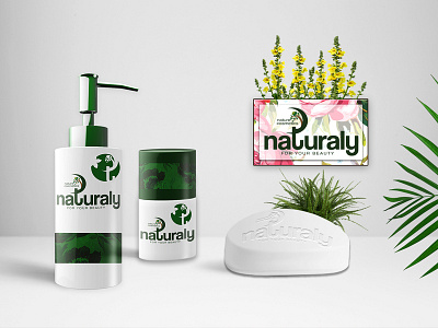 Naturaly Cosmetics Branding and Product Design. brand branding cosmetics design freelancer graphic design graphicdesign logo nature photoshop product productdesign