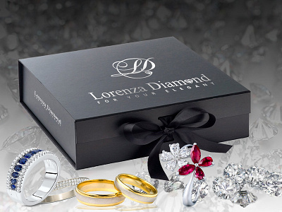 شعار وكتالوج - Logo and Catalog Lorenza Diamond