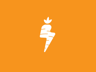 Electric Carrot illistration logo