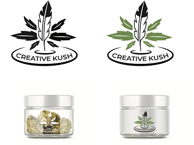 Cannabis Logo Concept branding cannabis cannabis branding cannabis logo logo marijuana packaging vector weed