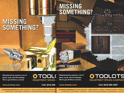 Print Ads - Toolots advertising print tools
