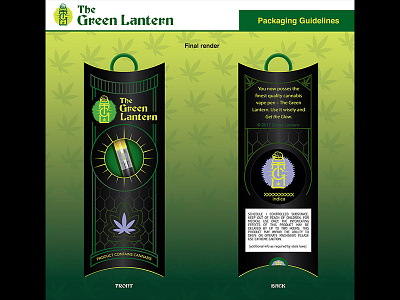 TGL - Pen Packaging branding design marijuana packaging weed