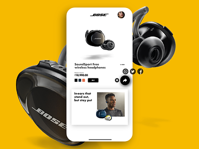 Bose Product page