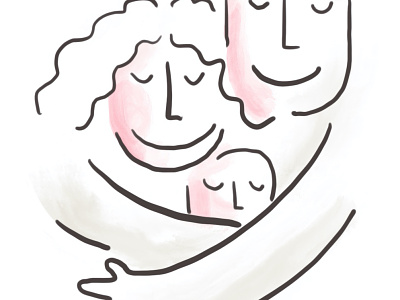 Family illustration illustration