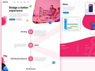 Design Agency concept