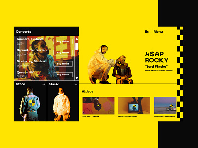 A$AP ROCKY - TESTING art brand branding clean design ecommerce ecommerce design fashion fashion brand identity interface minimal typography ui ux web website