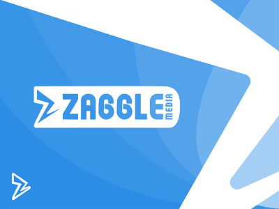 Zaggle Media Logo Design design graphic graphic design logo vector website
