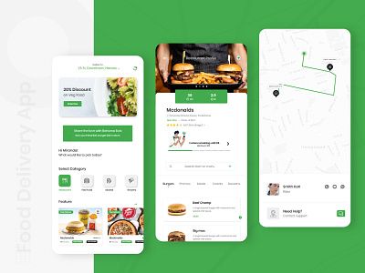 Food Delivery App - UI Design