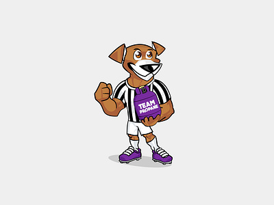 Team Propane Mascot animal mascot brand and identity branding cartoon illustration cartooning corporate branding design digital illustration dog logo dog mascot drawing dribbble football club identity illustration logo mascot character propane soccer team logo