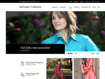 Natural Threads Home