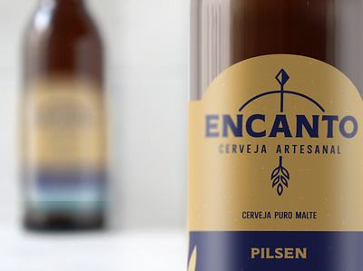 Encanto craft beer label beer branding craft beer label logo