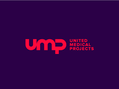 United Medical Projects branding equipment identity logo medical medicine united