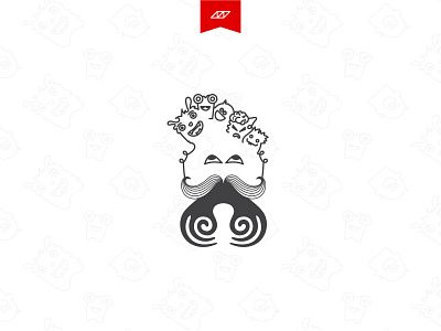 Mind Monsters | Concept concept design designs elegant illustration mind minimal modern mohit mohit verma mohit verma design mohit verma designs mohitverma mohitvermadesign mohitvermadesigns monster monsters verma