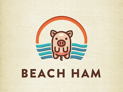 Beach Ham | Logo creative design designs logo logos logotype mark mark symbol marks minimal mohit mohit verma mohit verma design mohit verma designs mohitverma mohitvermadesign mohitvermadesigns process symbol verma