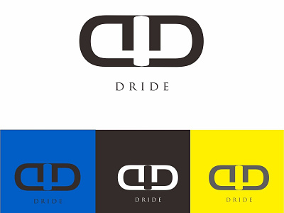 Logo Dride advertising company d logo