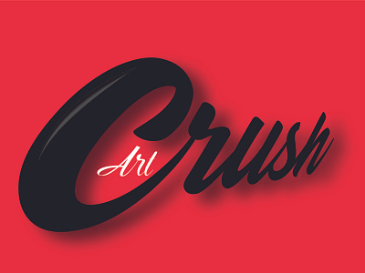 Crush Logo advertising c corel crush designgraphic font logo photoshop typography