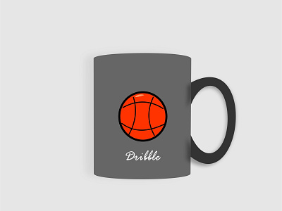 Mockup Mug Dribble ball ballbasket design dribbble gift merchendise mug