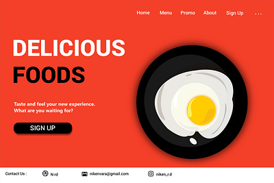 Delisious Foods Web designweb food app foodandbeverage graphicdesigns restaurant design ui ux user uidesignpatterns uiux design uiuxdesigner webdesign webdesigner webrestaurant