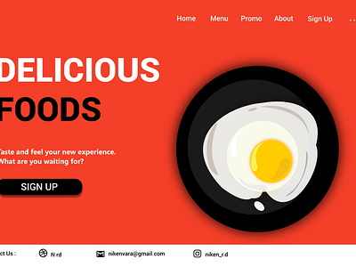 Delisious Foods Web