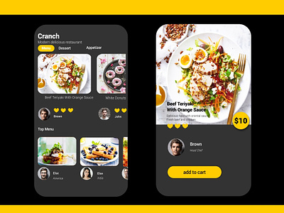 Yellow App Restaurant