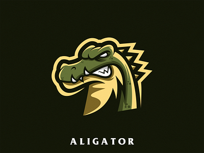Aligator aligator branding design esportlogo esports icon illustration logo logo design logodesigner logomaker logotype ui ux vector vectortart