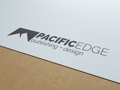 Pacific Edge - Logo Design branding design typography