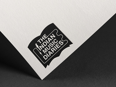 Logo Design - The Indian Music Diaries adobe illustrator adobe photoshop branding design graphic design icon illustration logo logo design minimal vector visual art
