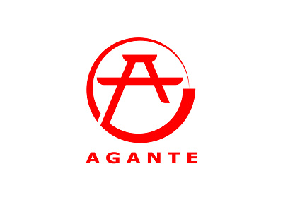 Agante Logo Design app brand branding character clean design design logo flat icon icons identity illustration illustrator lettering logo logo a day minimal typography vector website