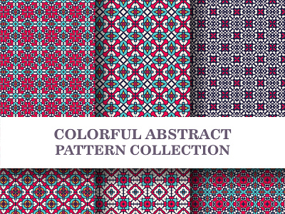 Colorful pattern collection