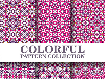 Colorful pattern collection