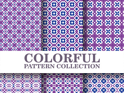 Seamless Pattern Collection background branding decorative design flat floor floral identity illustration lettering minimal ornament pattern patterns print seamless spanish texture tile vector