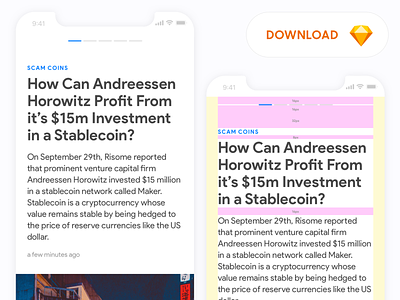 Stacks: News Article Template