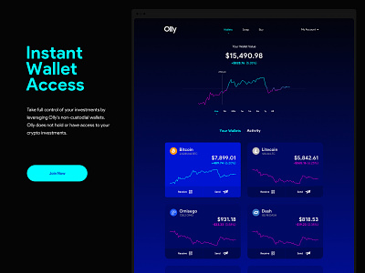 Olly - Wallet Interface