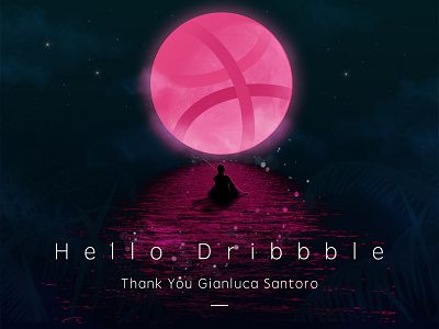 Hello Dribbble 插图 设计