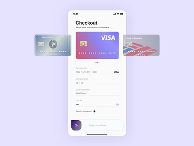 DAILY UI 002: Credit Card Checkout app banking credit card checkout credit card payment dailyui dailyui 002 design mobile mobile app design product design sketch ui ux