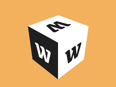 wilhelm cube animation 3d aftereffects animated animation branding cube design logo