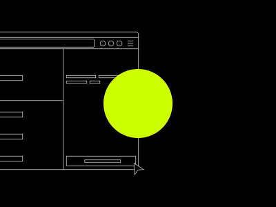 UI / Wireframe Illustration illustration ui wireframe