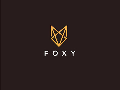 Foxy branding design esolz esolzlogodesign flat geometric icon identity lettering logo mark pattern simple ui ux vector