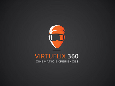 Virtuflix 360 Cinematic Experiences 2 branding bright brightcolor creative design esolz esolzlogodesign icon identity logo logodesign vector