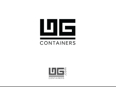 Gg Containers 1 containers design esolz esolzlogodesign icon identity logo logomark typography vector