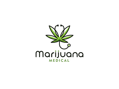 Marijuana Medical design esolz esolzlogodesign illustration logo logomark marijuana medical marijuana vector