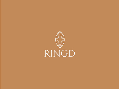 Ringd branding clean creative diamond shaped esolz esolzlogodesign icon identity illustration logo type simple vector